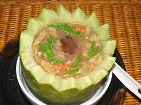 気分は豪華な冬瓜料理