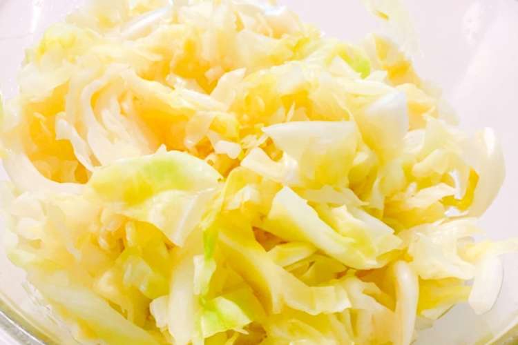 夏バテ予防に酢キャベツをどうぞ レシピ 作り方 By ウキウキるんるん クックパッド 簡単おいしいみんなのレシピが355万品