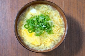 天然だしで味わう かき玉汁