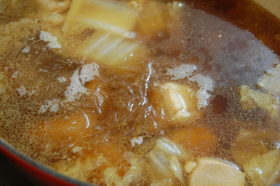 暖まるよ☆白菜と鶏肉のさっぱりスープ煮