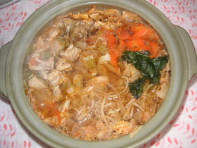子どもも美味しい●坦々ごま鍋●