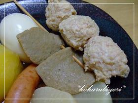 **鶏つくねINおでん**