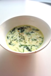 緑野菜のスープ