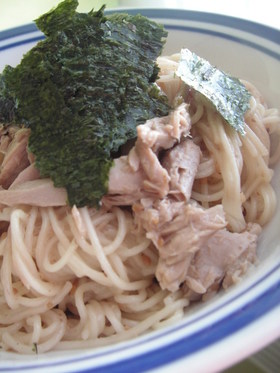 10分でできるあったかゴマだれそうめん☆