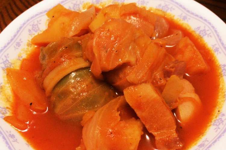 簡単 野菜ジュースでロールキャベツ レシピ 作り方 By いちごちあん クックパッド 簡単おいしいみんなのレシピが349万品