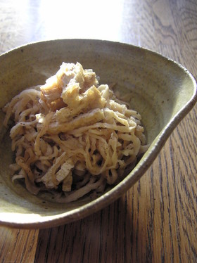 戻し方で甘み不要な旨い切り干し大根炒り煮