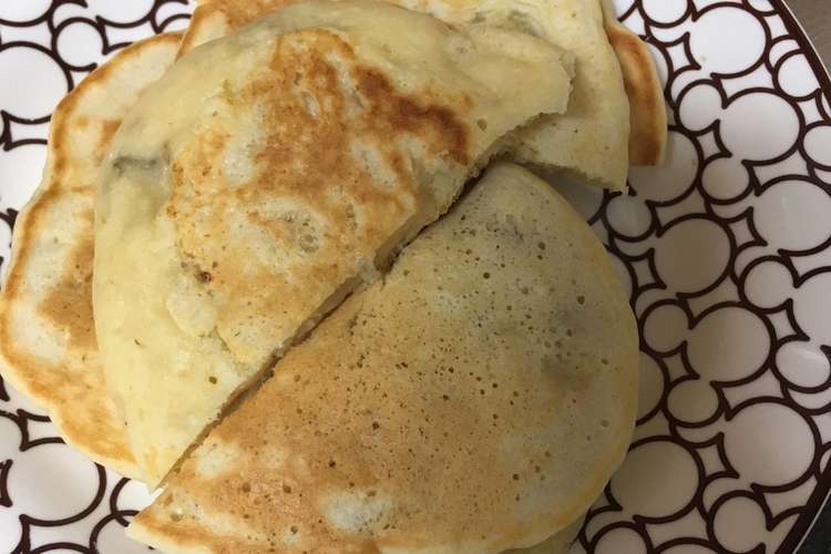 バナナとおからのパンケーキ 離乳食1才 レシピ 作り方 By わく智 クックパッド