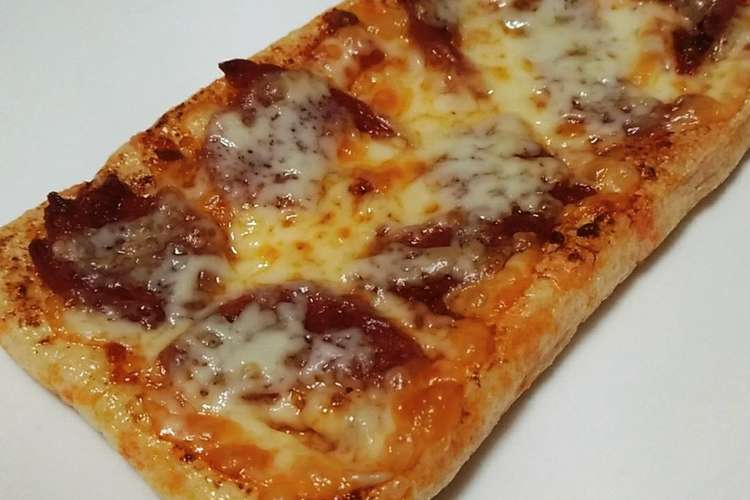 糖質制限 油揚げピザ ペパロニピザ風 レシピ 作り方 By 桂巫女 クックパッド 簡単おいしいみんなのレシピが360万品