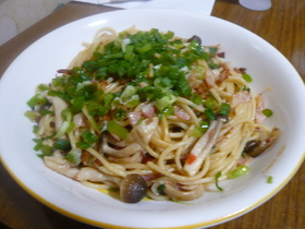 絶品^^チャーハンの素パスタ♪