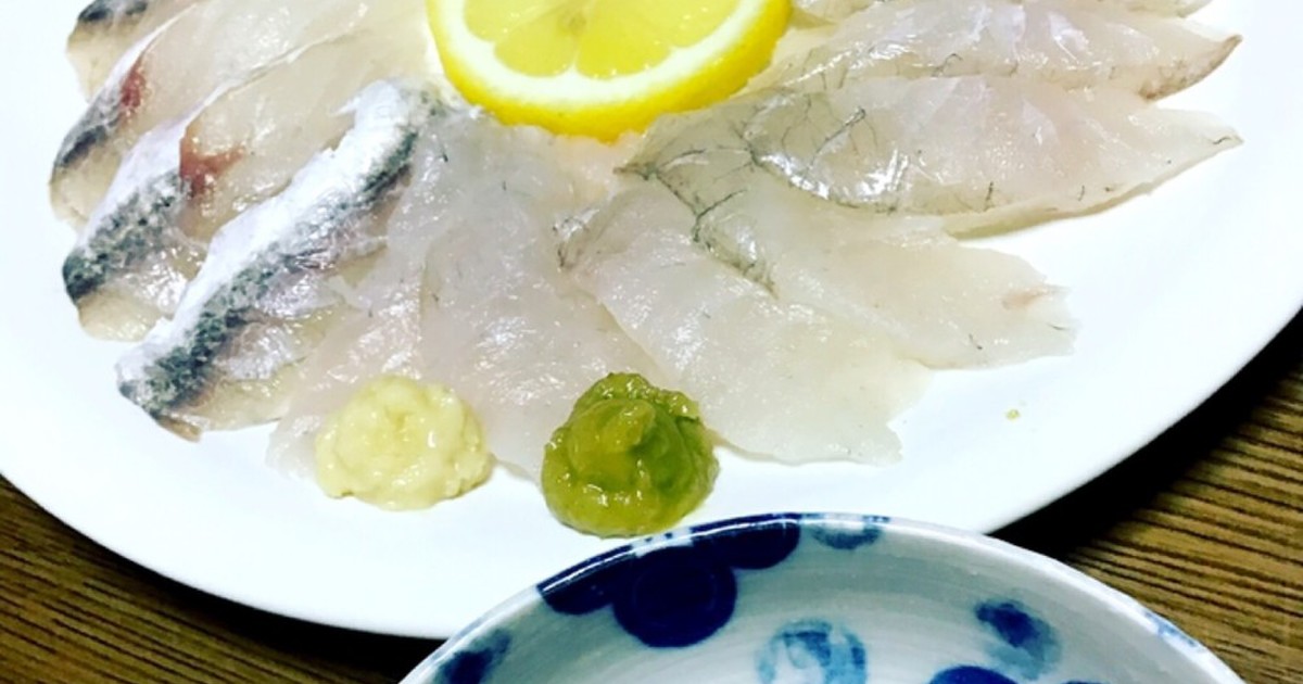 マゴチの刺身とマゴチの煮付け レシピ 作り方 By おうち居酒屋 駿 クックパッド 簡単おいしいみんなのレシピが354万品