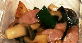 お弁当に最適!エリンギバター醤油炒め