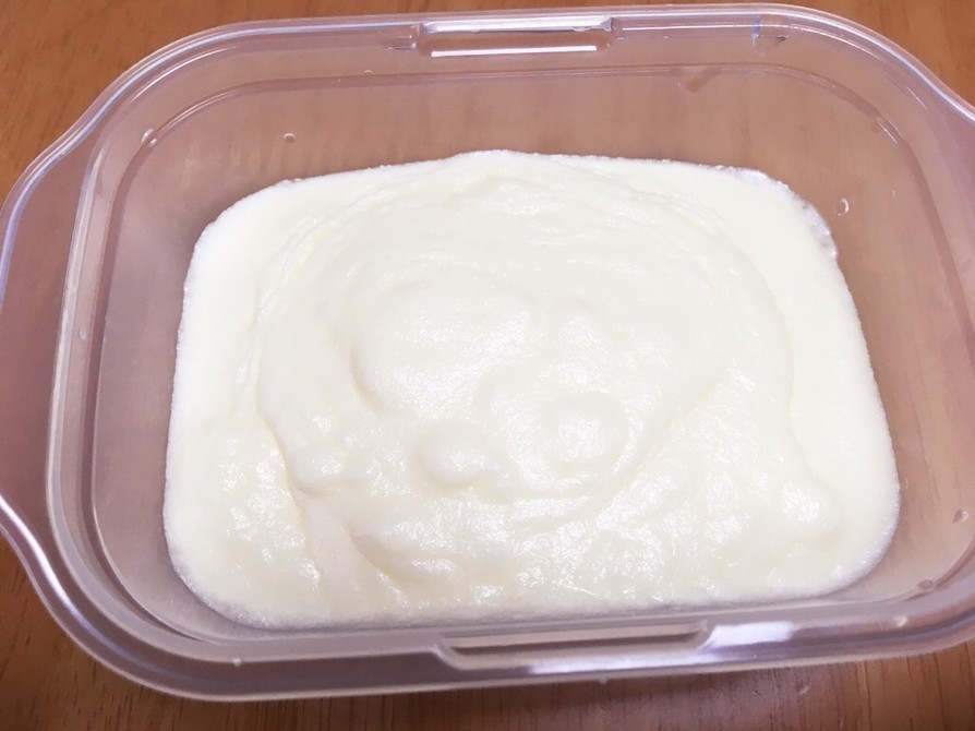 卵白1個分でバタークリームの画像