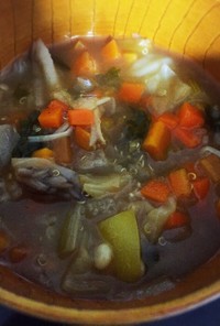 〜デトックス〜野菜とキヌアのカレースープ
