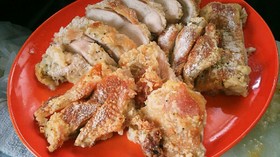【男の料理】パリッじゅわローストチキン