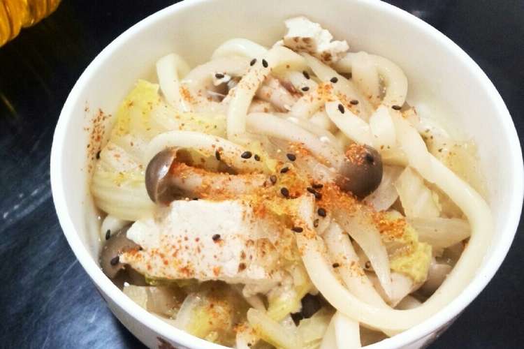 風邪の時に 優しいお出汁うどん レシピ 作り方 By もちぺち クックパッド
