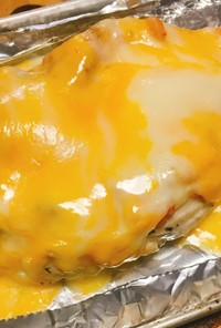 【糖質制限】チキンの明太チーズ焼き