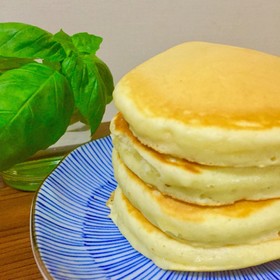 ふんわり♡厚みのある幸せパンケーキ