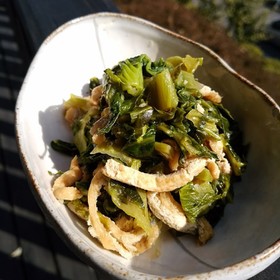 高菜の炒め煮♪