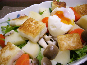❀焼きはんぺん入りニース風サラダ❀