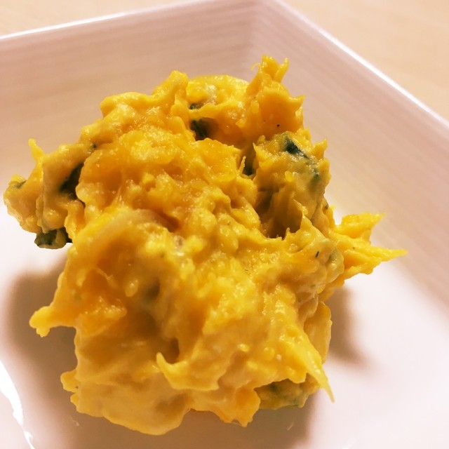 1歳5カ月幼児食 簡単かぼちゃサラダ レシピ 作り方 By Haruruuuv クックパッド 簡単おいしいみんなのレシピが352万品