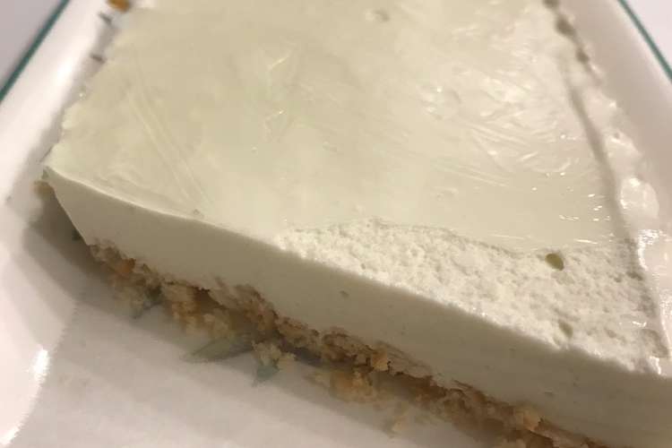 レア チーズケーキ メロンフレーバー レシピ 作り方 By 岡野則子 クックパッド 簡単おいしいみんなのレシピが355万品