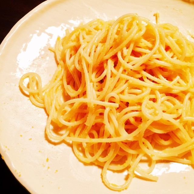 あえるだけ 生からすみパスタ レシピ 作り方 By みちっこ クックパッド 簡単おいしいみんなのレシピが368万品