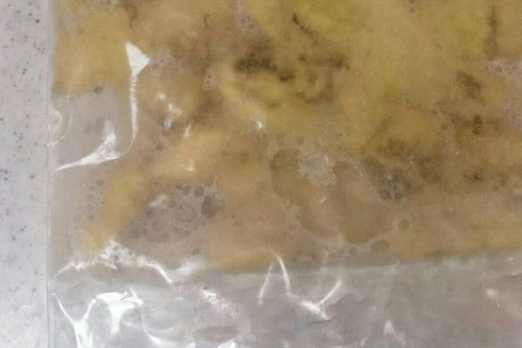 冷凍バナナ 離乳食に バナナアイスに レシピ 作り方 By ゆかいなゆったん クックパッド 簡単おいしいみんなのレシピが361万品