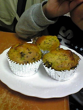 普段のおやつ★カップケーキ