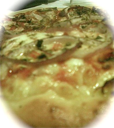 冷凍ピザを..ご当地ピザナポリタ〜ナに〜の写真