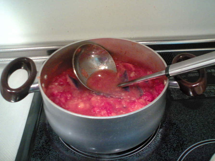 秋野菜のピリ辛トマト煮の画像