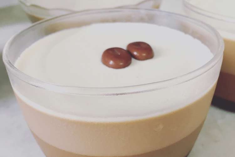 オシャレな3層コーヒーゼリー レシピ 作り方 By 幸せ地底人 クックパッド