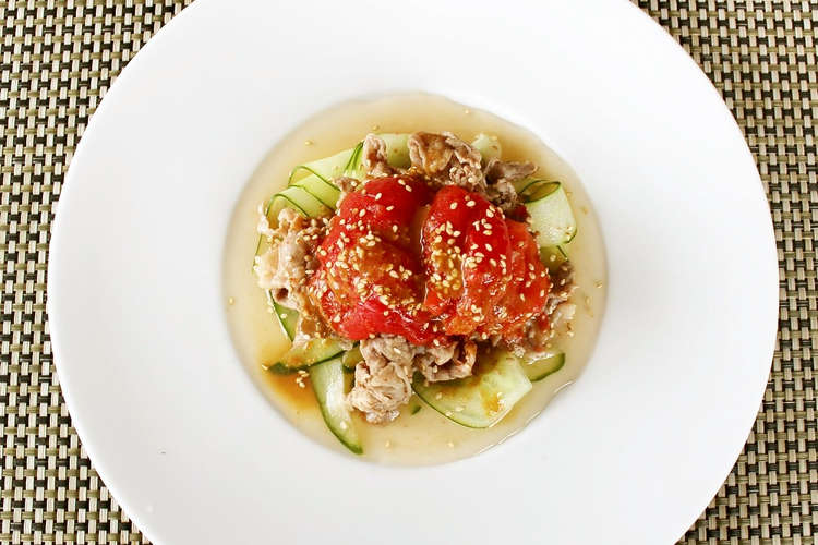 簡単 豚肉とトマトのレンジしゃぶしゃぶ レシピ 作り方 By メトレフランセ クックパッド 簡単おいしいみんなのレシピが360万品