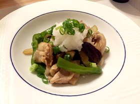 ポン酢で☆しっかり野菜炒め