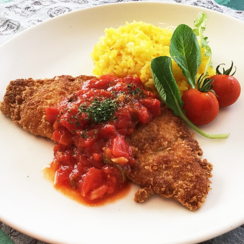 折り豚カツレツのレシピ