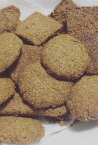 低糖質を目指したふすま粉クッキー！