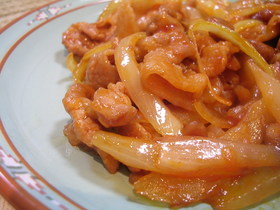 *簡単*豚肉ケチャップ炒め*