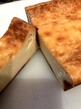 本当に混ぜて焼くだけ!簡単チーズケーキ★