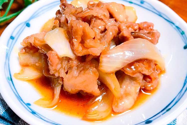 豚肉と玉ねぎのすき焼き風炒め レシピ 作り方 By 双子まま クックパッド 簡単おいしいみんなのレシピが359万品