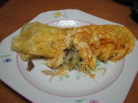 野菜オムレツ