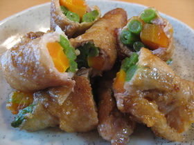 お弁当にも☆野菜の肉巻き