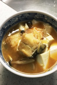 タラの韓国風スープ