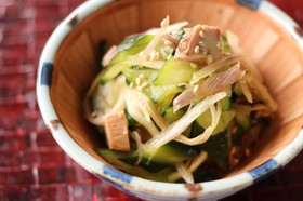 すっぱ旨!生節と夏野菜で大人の箸休め