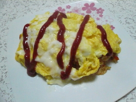 簡単オムライス