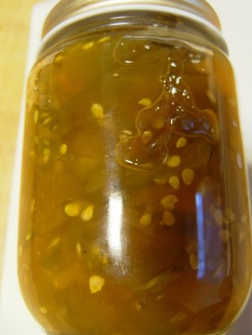 青トマトのジャム