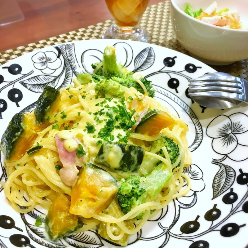 みんなが作ってる かぼちゃパスタのレシピ クックパッド 簡単おいしいみんなのレシピが341万品