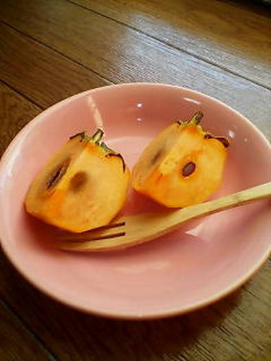 渋柿の美味しい食べ方★の写真