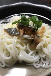 鯖の塩辛の夏元気ソウメン【素麺】