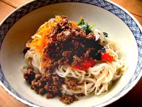 なんちゃってビビン麺(冷麺)