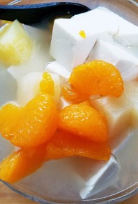 簡単お豆腐のダイエット豆花(トウファ)