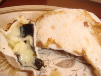 アレンジ餃子：ズッキーニ、チーズ＆海苔の写真